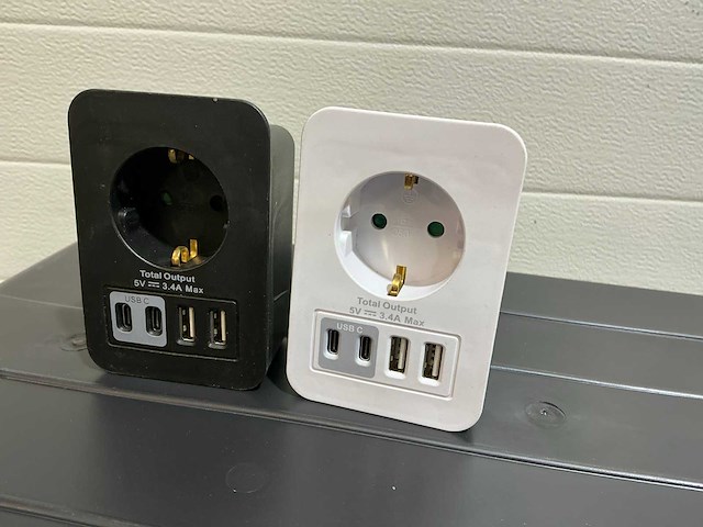 Benson usb/c verdeel stekker (2x) - afbeelding 2 van  4