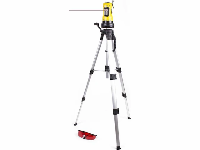 Benson zelfnivellerend bouwlaser - kruislijnlaser met statief - afbeelding 1 van  4