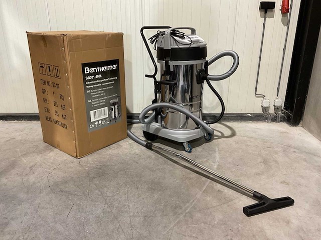 Bentheimer br301-100l industriële stofzuiger - afbeelding 19 van  39