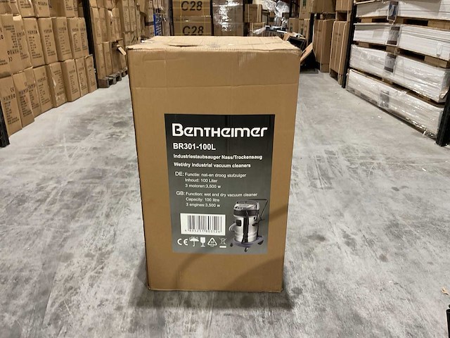 Bentheimer br301-100l industriële stofzuiger - afbeelding 3 van  13