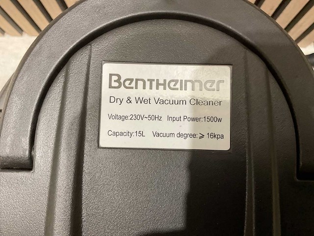 Bentheimer br302-15l-p 15 liter stofzuiger - afbeelding 13 van  20