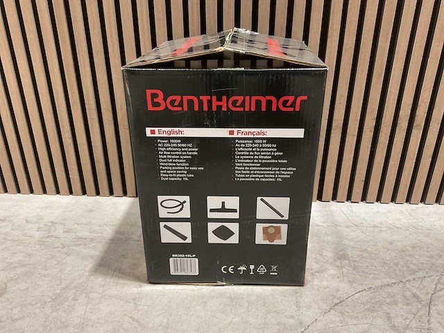 Bentheimer br302-15l-p 15 liter stofzuiger - afbeelding 3 van  20