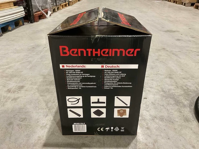 Bentheimer br302-15l-p 15 liter stofzuiger - afbeelding 15 van  20