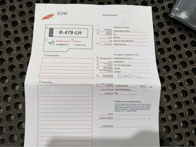 Bentley - continental gt - 6.0 w12 - personenauto - 2005 - afbeelding 19 van  36