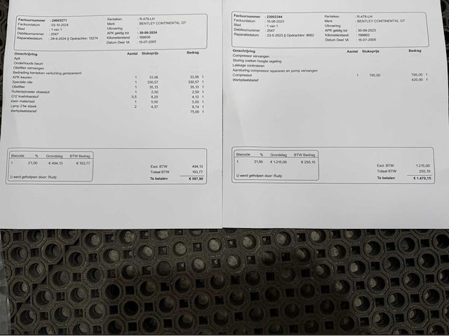 Bentley - continental gt - 6.0 w12 - personenauto - 2005 - afbeelding 20 van  36