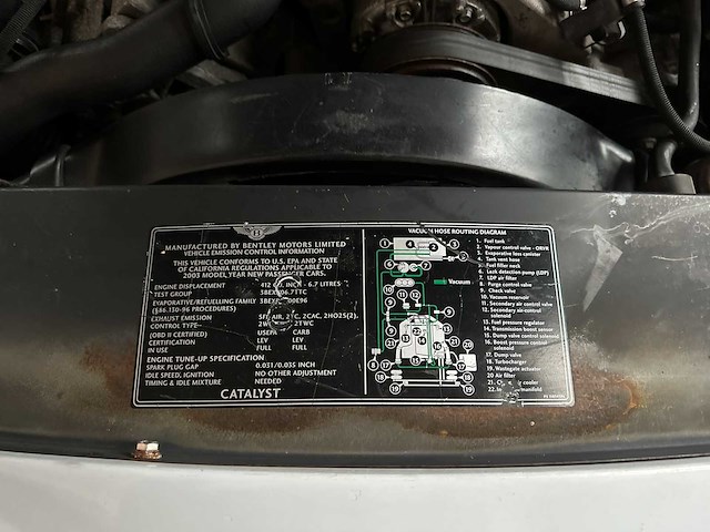 Bentley arnage 6.8 v8 2004 - afbeelding 6 van  39
