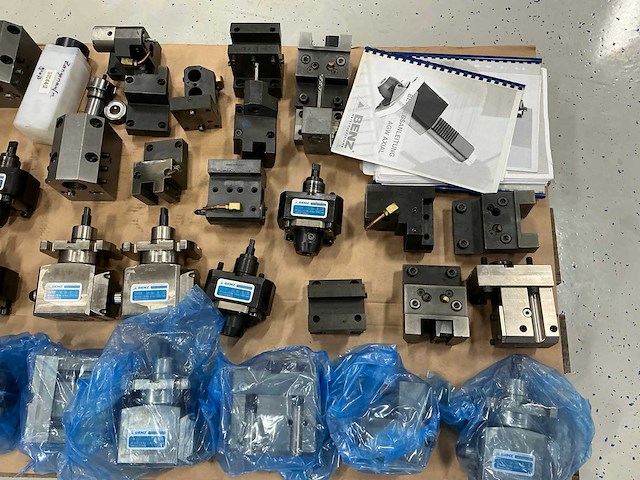 Benz bmt 40 aangedreven gereedschappen 10 stuks, 22 beitelhouders - afbeelding 7 van  7