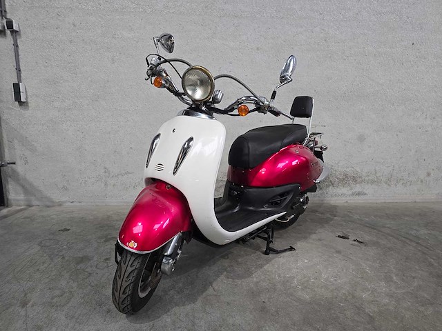Benzhou - snorscooter - torino retro - 4t 25km uitvoering d080ff - afbeelding 3 van  7
