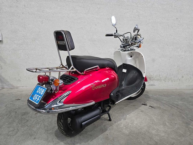 Benzhou - snorscooter - torino retro - 4t 25km uitvoering d080ff - afbeelding 5 van  7