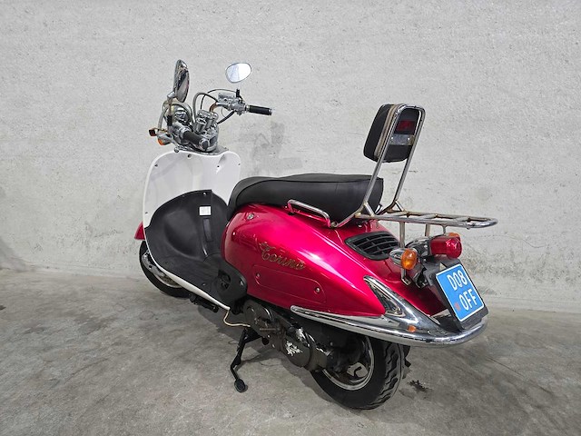 Benzhou - snorscooter - torino retro - 4t 25km uitvoering d080ff - afbeelding 6 van  7