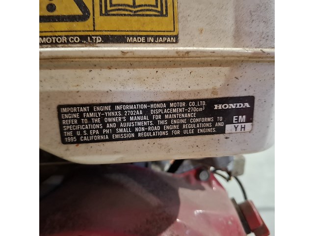 Benzine aggregaat 4.2 kva, honda - afbeelding 7 van  10