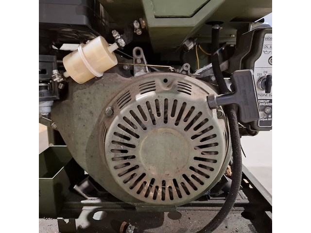 Benzine aggregaat 5 kva silent, honda - afbeelding 3 van  16