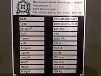 Benzine aggregaat 5 kva silent, honda - afbeelding 7 van  16