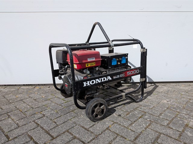 Benzine aggregaat, honda, ec 5000, 2010 - afbeelding 1 van  10