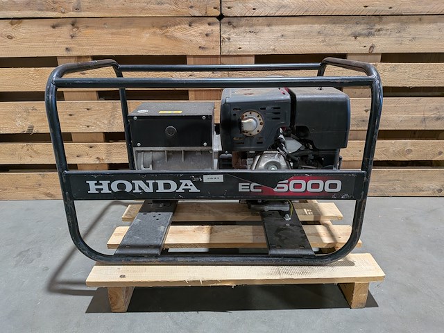 Benzine aggregaat, honda, ec 6000, 2006 - afbeelding 8 van  9