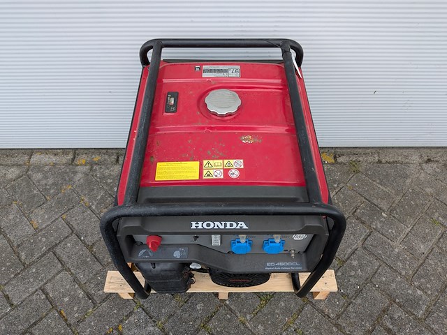 Benzine aggregaat, honda, eg4500cl, 2012 - afbeelding 5 van  8