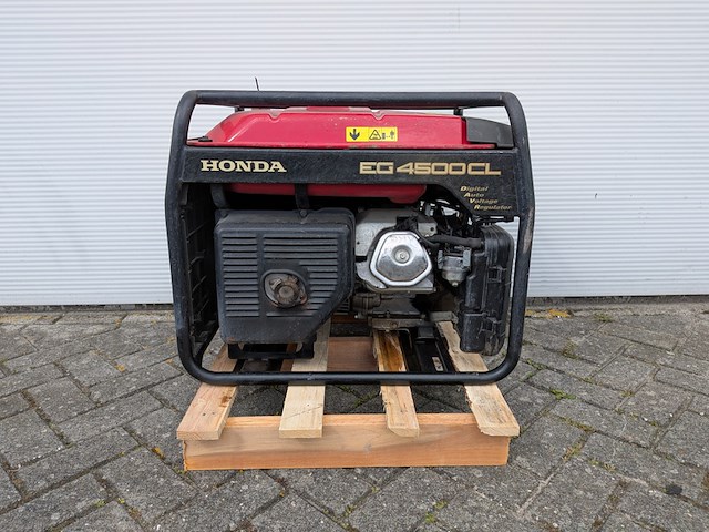 Benzine aggregaat, honda, eg4500cl, 2012 - afbeelding 6 van  8
