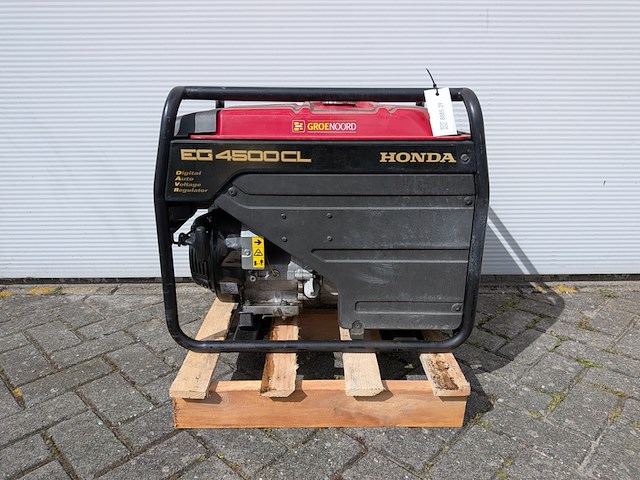 Benzine aggregaat, honda, eg4500cl, 2012 - afbeelding 7 van  8