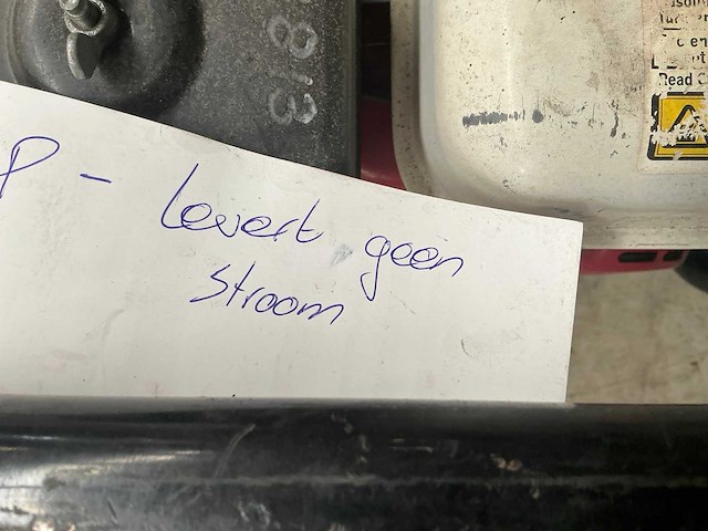 Benzine aggregaat - afbeelding 8 van  9