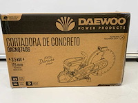 Benzine betonzaag - daewoo dacnq740s - afbeelding 9 van  18
