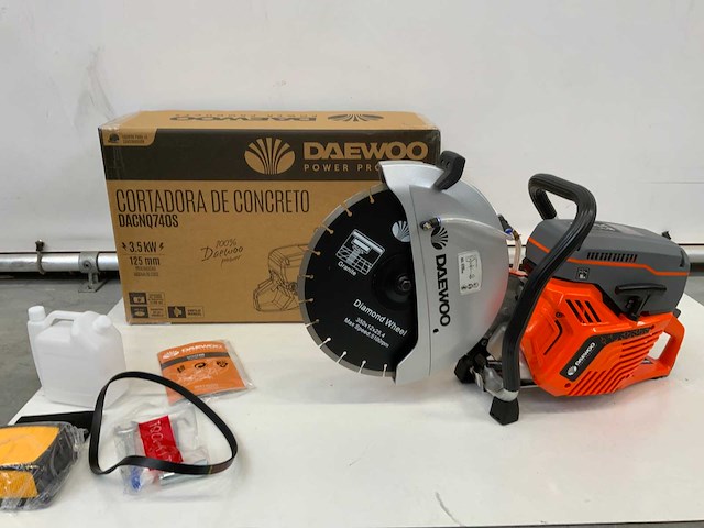 Benzine betonzaag - deawoo dacnq740s - afbeelding 11 van  18