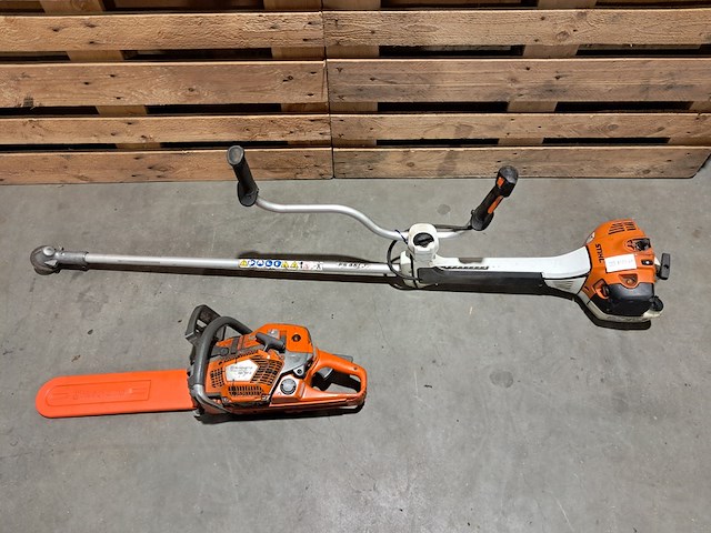 Benzine bosmaaier & accu kettingzaag, stihl & husqvarna - afbeelding 1 van  18