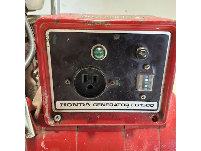 Benzine generator, honda, eg 1500 - afbeelding 4 van  7