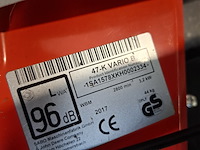 Benzine grasmaaier, sabo, 47-k vario b, 2017 - afbeelding 10 van  13