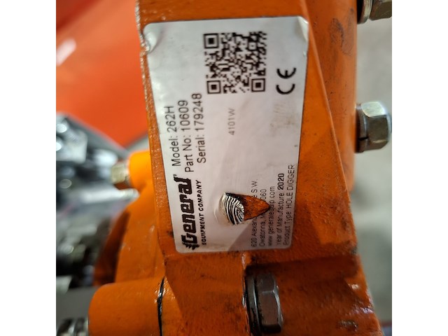 Benzine grondboor, general equipment/ honda, 262h, 2020 - afbeelding 14 van  14