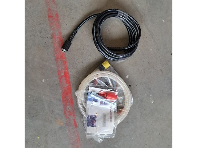 Benzine hogedruk reiniger, kranzle, b 16-220 power wascher, zwart - afbeelding 5 van  13