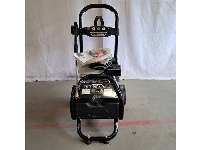 Benzine hogedruk reiniger, kranzle, b 16-220 power wascher, zwart - afbeelding 6 van  13