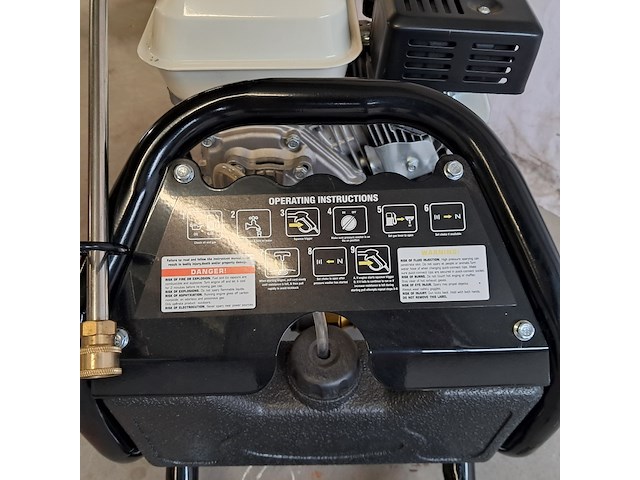 Benzine hogedruk reiniger, kranzle, b 16-220 power wascher, zwart - afbeelding 9 van  13