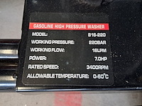 Benzine hogedruk reiniger, kranzle, b 16-220 power wascher, zwart - afbeelding 12 van  13
