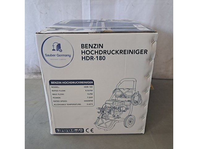 Benzine hogedrukreiniger, sauber germany, hdr 180 - afbeelding 2 van  6