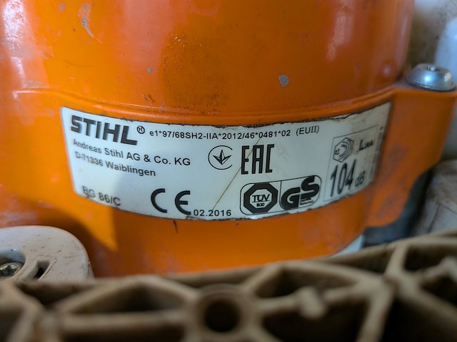 Benzine hoogsnoeier, bladblazer & heggenschaar, stihl - afbeelding 8 van  23
