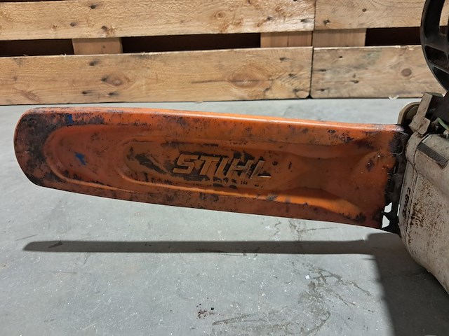 Benzine kettingzaag, stihl, ms 200, 2007 - afbeelding 8 van  9