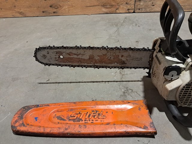 Benzine kettingzaag, stihl, ms 200, 2007 - afbeelding 9 van  9