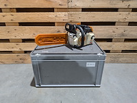 Benzine kettingzaag, stihl, ms 200t, 2002, incl. kunststof stapelbak - afbeelding 1 van  8
