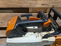 Benzine kettingzaag, stihl, ms 200t, 2002, incl. kunststof stapelbak - afbeelding 5 van  8