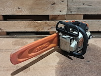 Benzine kettingzaag, stihl, ms 200t, 2008, incl. 4x stokheggenschaar - afbeelding 9 van  16