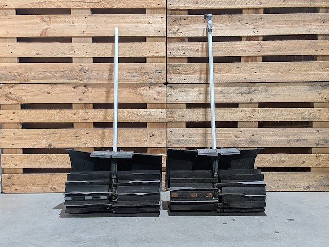 Benzine multimotor, stihl, mm55, met 3x rolbezem - afbeelding 2 van  10