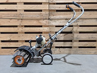 Benzine multimotor, stihl, mm55, met 3x rolbezem - afbeelding 5 van  10