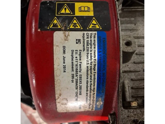 Benzine-waterpomp, briggs & stratton, wp2-60, 2014 - afbeelding 2 van  10