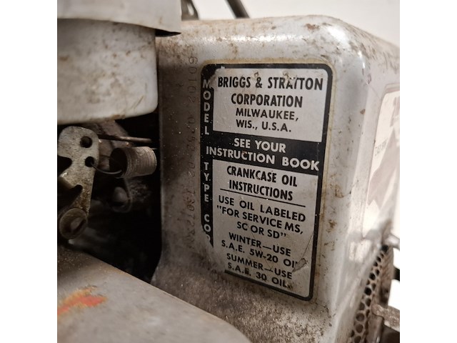 Benzinemotor 2hp, briggs & stratton - afbeelding 6 van  8