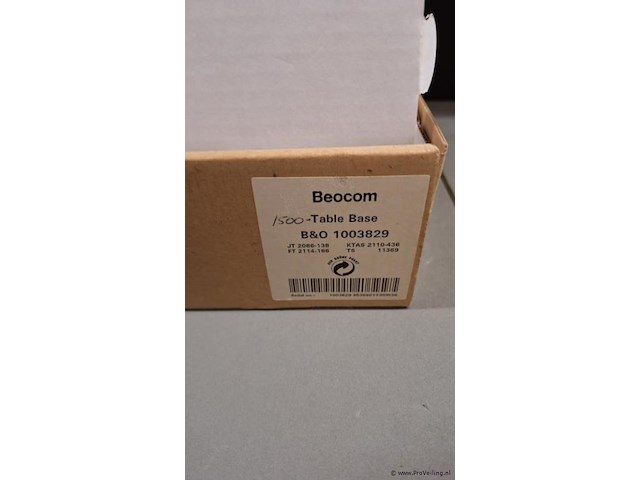 Beocom tafelstandaard type 1500 t.b.v. bang & olufsen telefoon - afbeelding 3 van  3