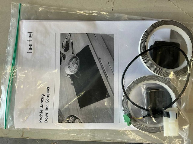 Berbel bka dlc inductie kookplaat met afzuiging - afbeelding 3 van  9