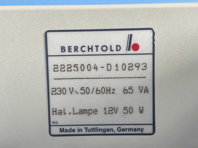 Berchtold - chromophare d300 - onderzoekslamp (2x) - afbeelding 14 van  15
