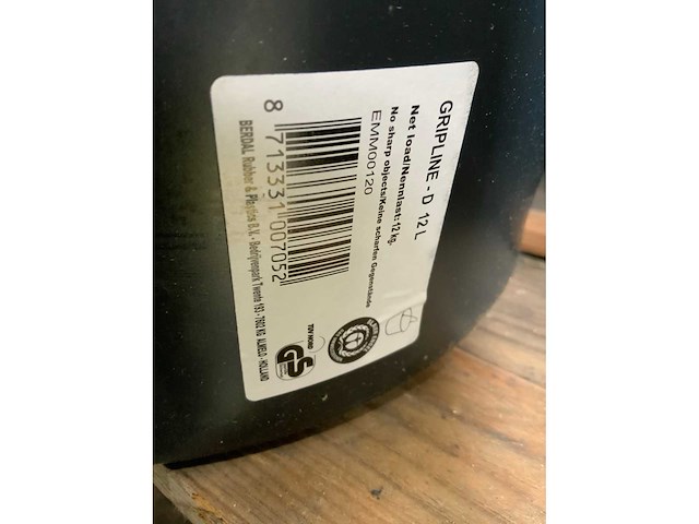 Berdal gripline-d12l emmer 12 liter (600x) - afbeelding 4 van  4