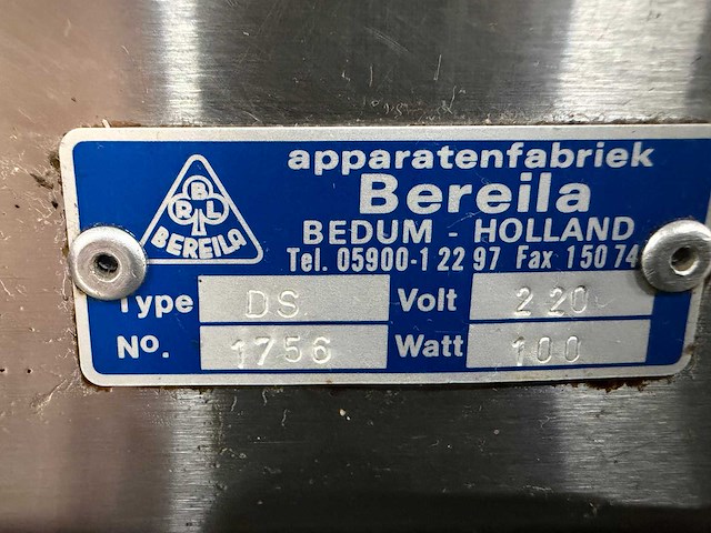 Bereila ds1756 - rvs verwarmer - afbeelding 2 van  2