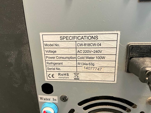 Berg & overström sport cw-818cw-04 leidingwaterkoeler - afbeelding 5 van  6